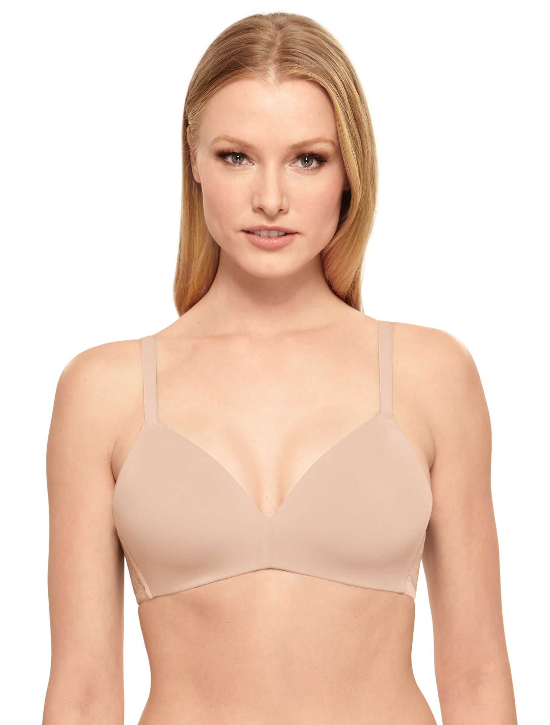 Future Foundation Wire Free T-Shirt Bra with Lace – Whisper Intimate Apparel