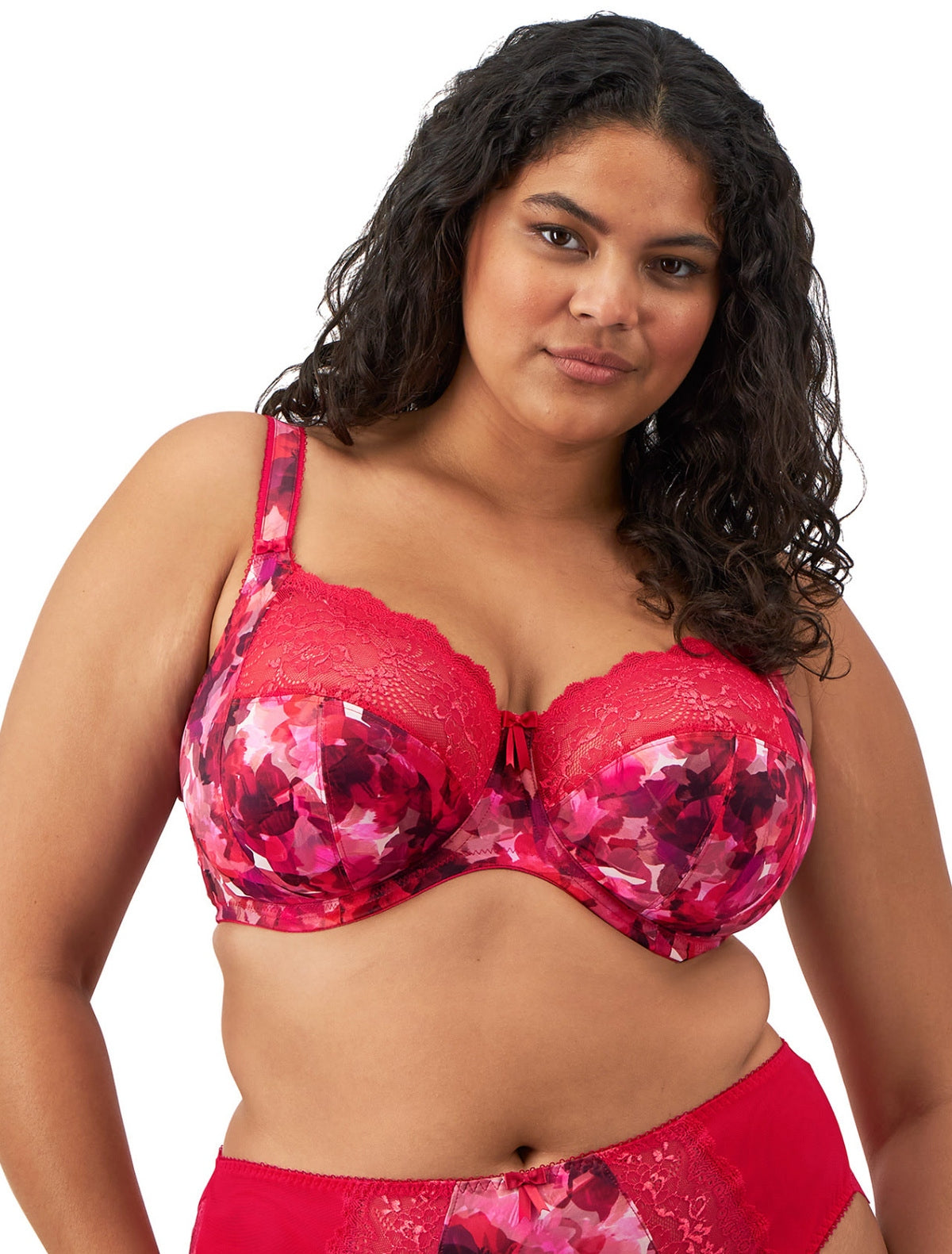 Morgan Underwire Bra in Berry Crush