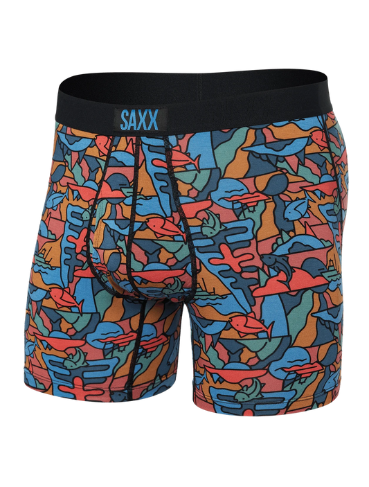 Ultra Boxer Regular Fit in Over the River - Multi