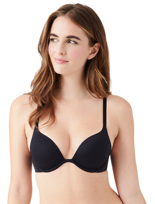 Angelina Wired and Padded Push-up Bras w/Clear Wings and Straps 32 B and  36C - ETP Fashion